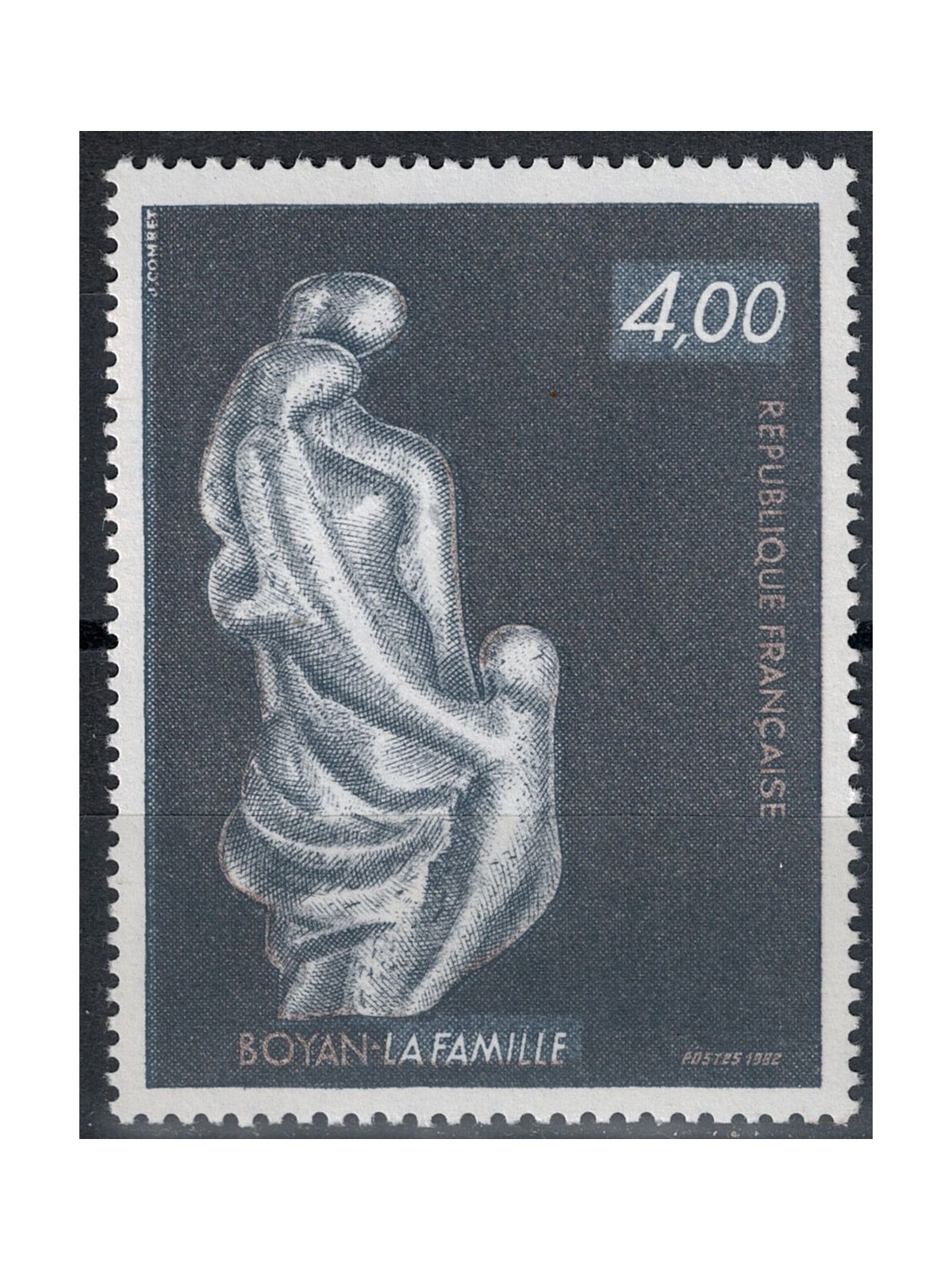 FRANCE 1982 Art (Boyan, The Family) MNH**