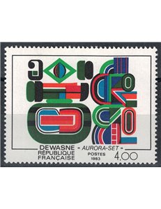 FRANCE 1983 Art (Dewasne, Aurora-set) MNH**