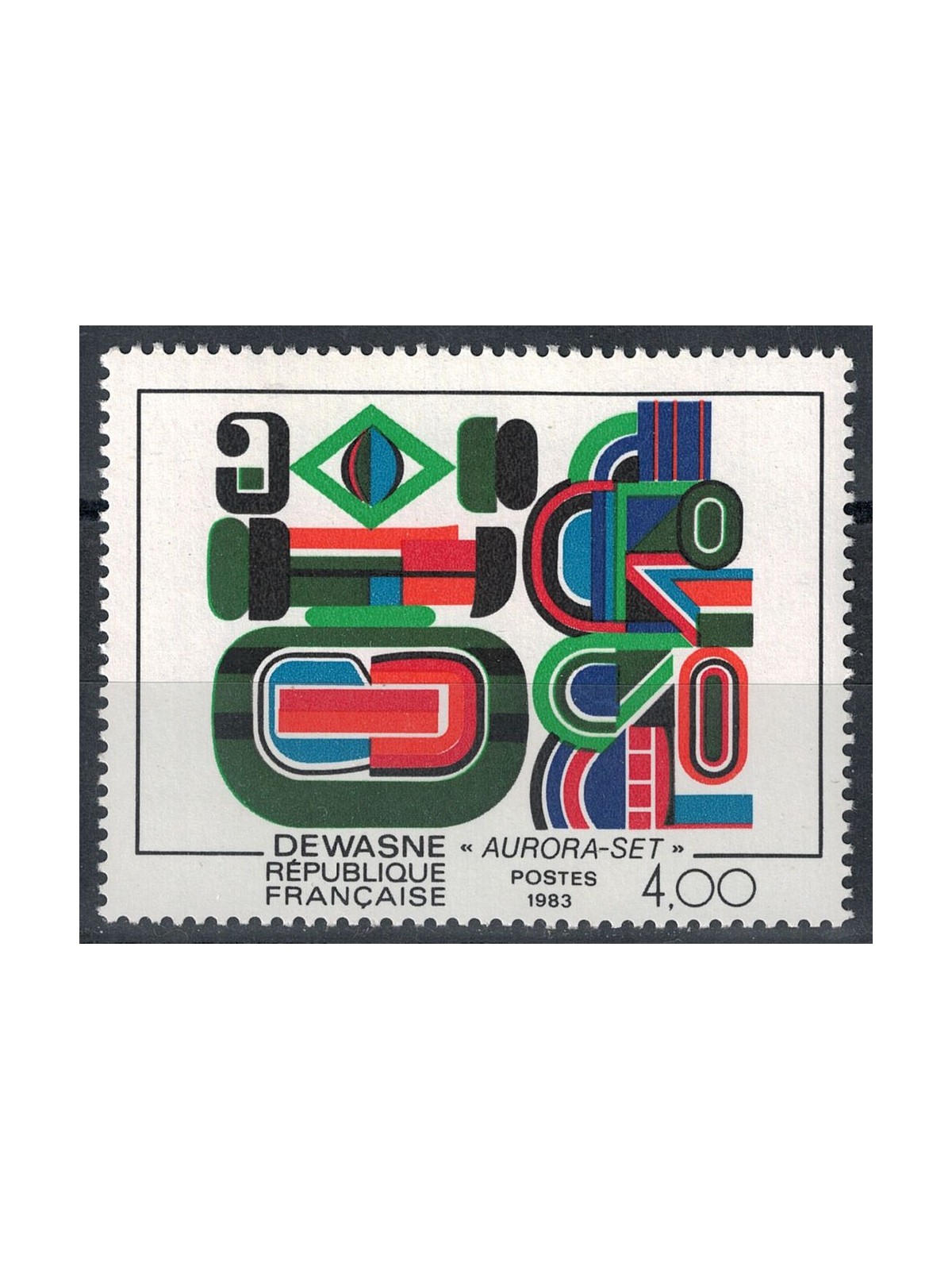 FRANCIA 1983 Arte (Dewasne, Aurora-set) MNH**