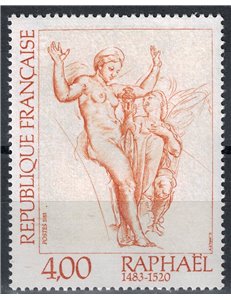 FRANCIA 1983 Arte (Raffaello, Venere e Psiche) MNH**