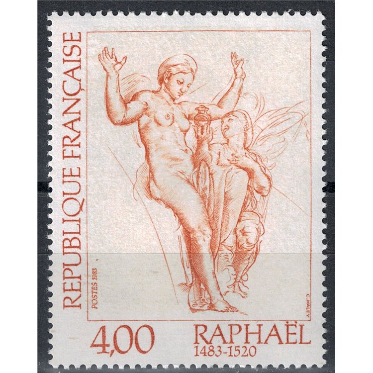 FRANCE 1983 Art (Raphael, Venus and Psyche) MNH**