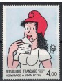 FRANCE 1983 Art (Jean Effel, Marianna with the letter) MNH**