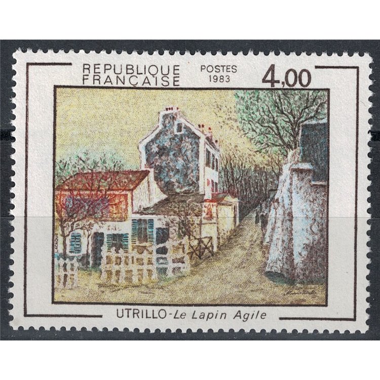 FRANCE 1983 Art (Utrillo, Le Lapin Agile) MNH**