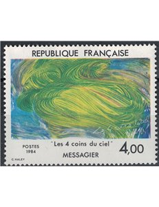 FRANCE 1984 Art (Messagier, The Four Corners of the Sky) MNH**