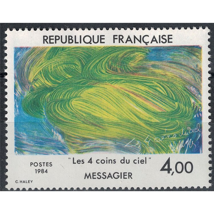 FRANCIA 1984 Arte (Messagier, I quattro angoli del cielo) MNH**