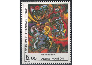 FRANCE 1984 Art (Andre Masson, The Pythia) MNH**