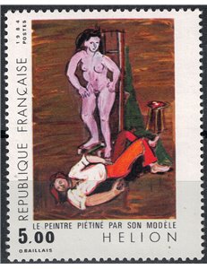 FRANCIA 1984 Arte (Helion, Pittore calpestato dalla modella) MNH**