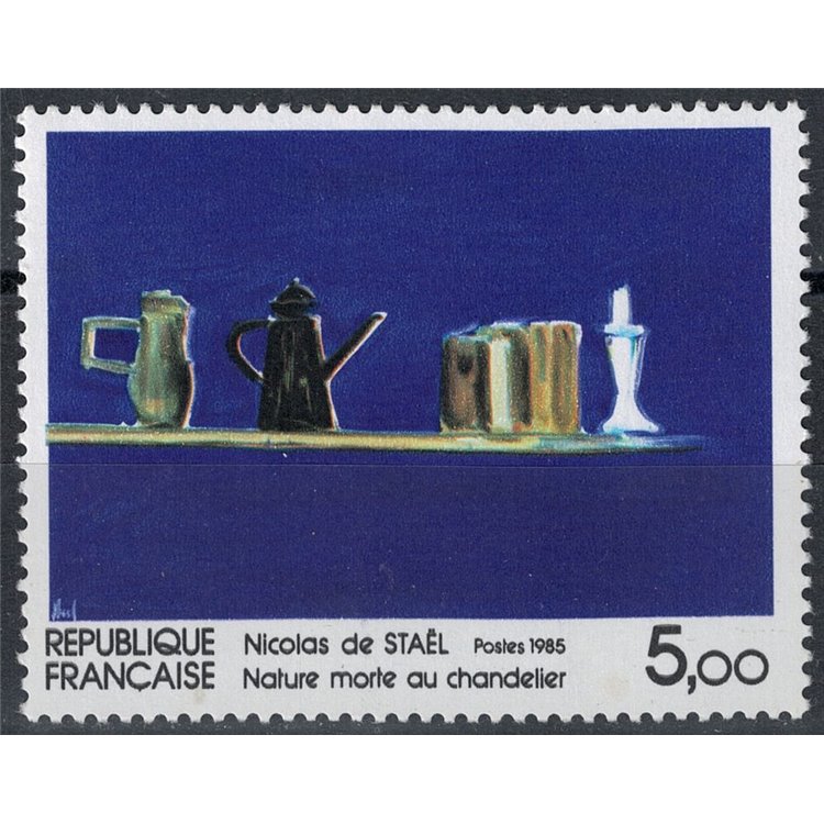 FRANCE 1985 Art (Nicolas de Stael, Still life) MNH**