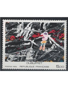 FRANCIA 1985 Arte (Jean Dubuffet) MNH**