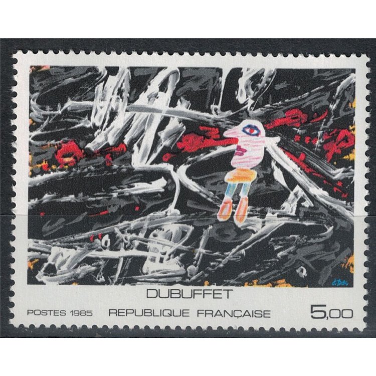 FRANCE 1985 Art (Jean Dubuffet) MNH**