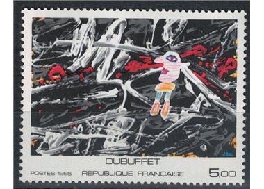 FRANCIA 1985 Arte (Jean Dubuffet) MNH**