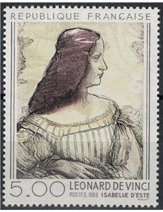 FRANCIA 1986 Arte (Leonardo Da Vinci, Isabella d'Este) MNH**