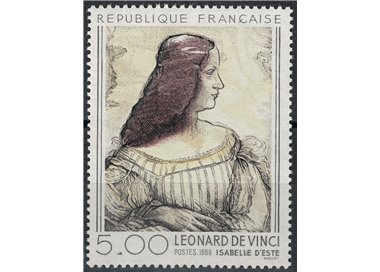 FRANCIA 1986 Arte (Leonardo Da Vinci, Isabella d'Este) MNH**