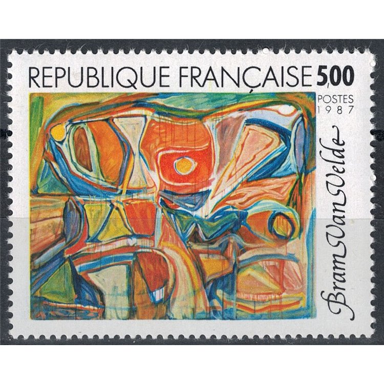 FRANCIA 1987 Arte (Bram Van Velde) MNH**