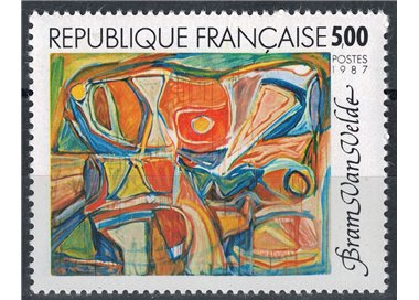 FRANCE 1987 Art (Bram Van Velde) MNH**