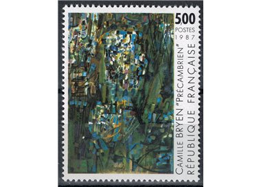 FRANCE 1987 Art (Camille Bryen, Precambrian) MNH**