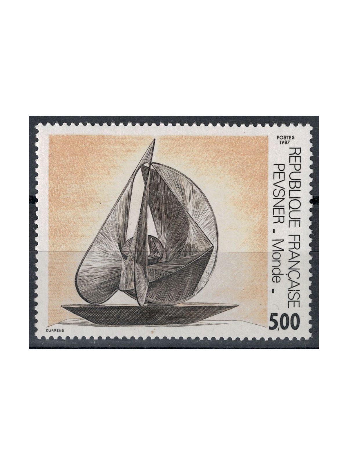 FRANCE 1987 Art (Pevsner, World) MNH**
