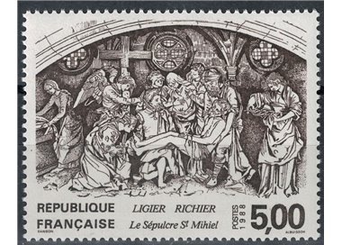 FRANCIA 1988 Arte (Ligier Richier, Deposizione) MNH**