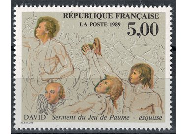 FRANCE 1989 Art (JL David, Sketch) MNH**