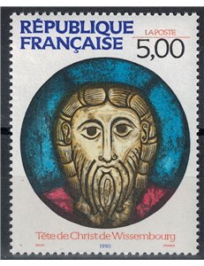 FRANCE 1990 Art (Wissembourg, Christ) MNH**