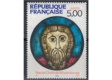 FRANCE 1990 Art (Wissembourg, Christ) MNH**