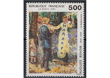FRANCE 1991 Art (Auguste Renoir, The Swing) MNH**