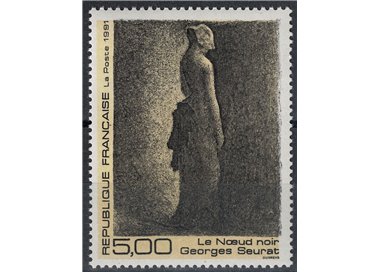 FRANCE 1991 Art (Georges Seurat, The Black Bow) MNH**