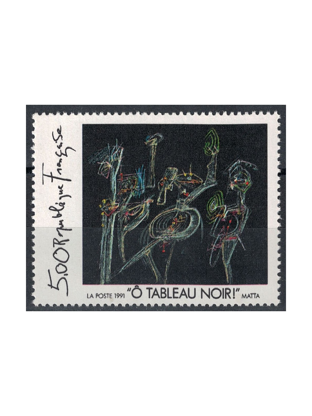 FRANCIA 1991 Arte (R. Matta, Alla lavagna) MNH**