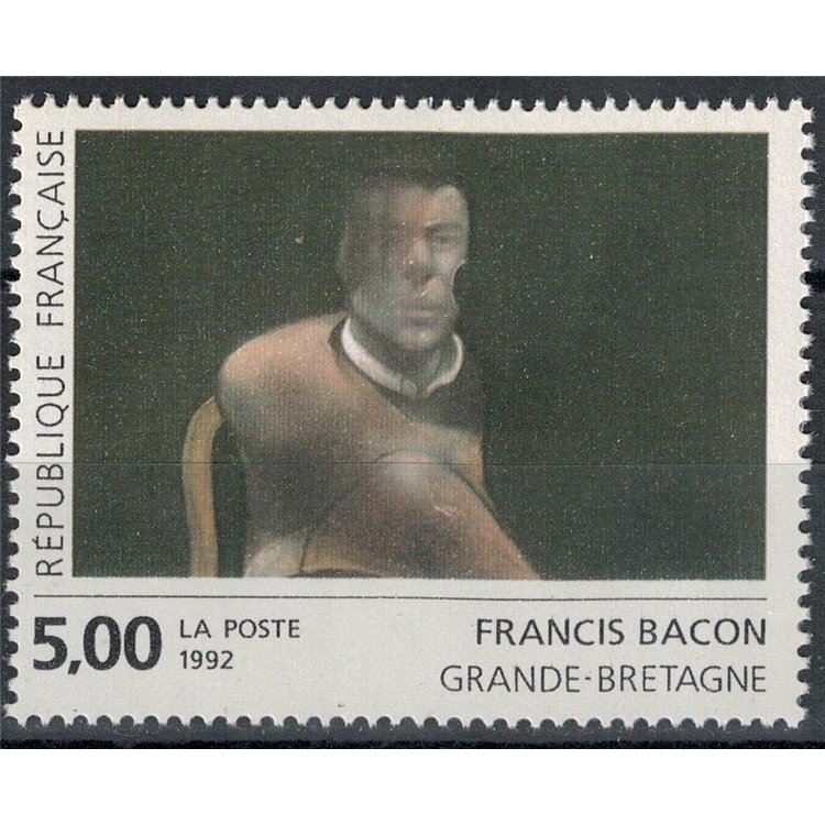 FRANCE 1992 Art (Francis Bacon, Study for the Portrait of J. Edwards) MNH**