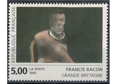 FRANCE 1992 Art (Francis Bacon, Study for the Portrait of J. Edwards) MNH**