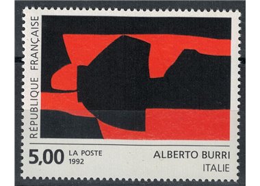 FRANCE 1992 Art (Alberto Burri, Abstract Work) MNH**