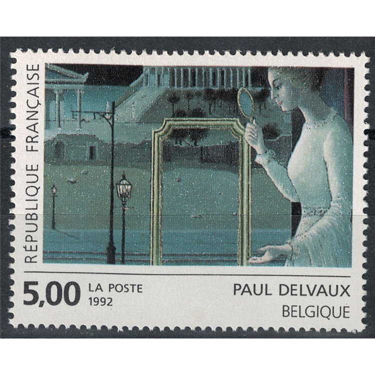 FRANCIA 1992 Arte (Paul Delvaux, L'appuntamento d'Ephese) MNH**