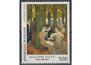 FRANCIA 1993 Arte (Maurice Denis, Le Muse) MNH**