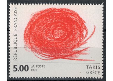 FRANCIA 1993 Arte (Takis, Opera astratta) MNH**