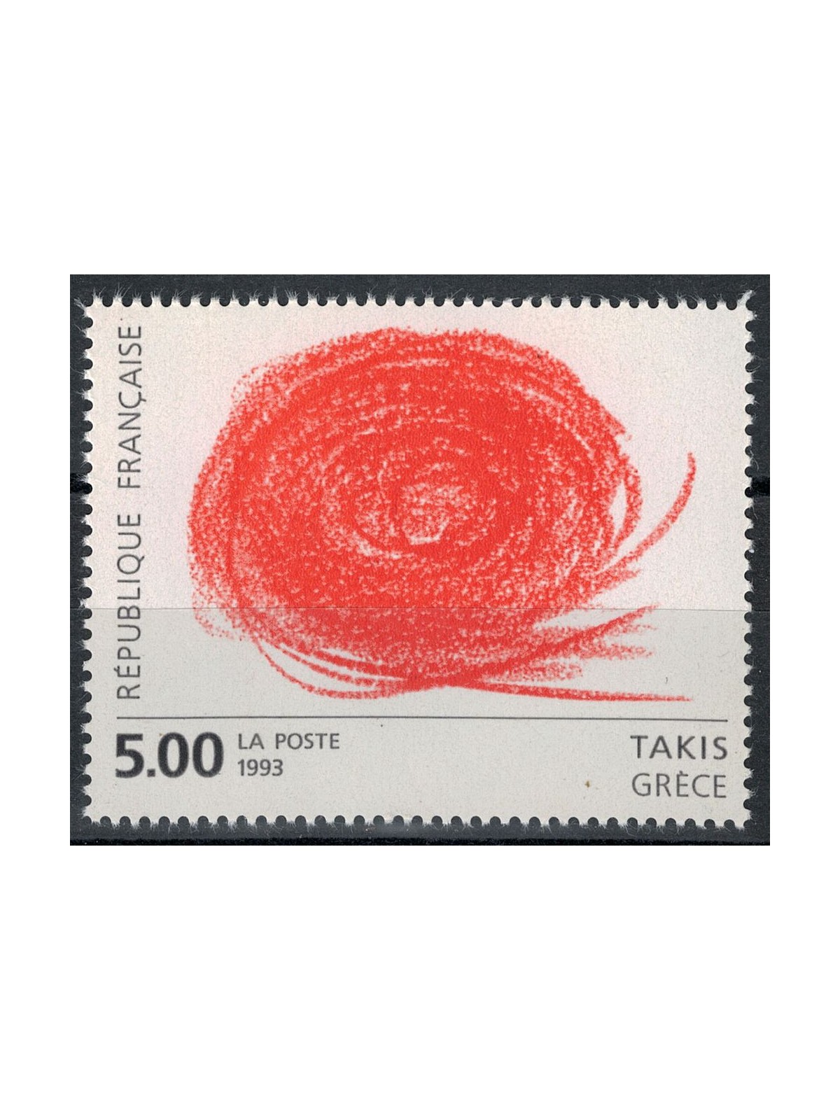 FRANCIA 1993 Arte (Takis, Opera astratta) MNH**