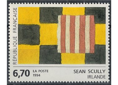 FRANCIA 1994 Arte (Sean Scully, Opera astratta) MNH**