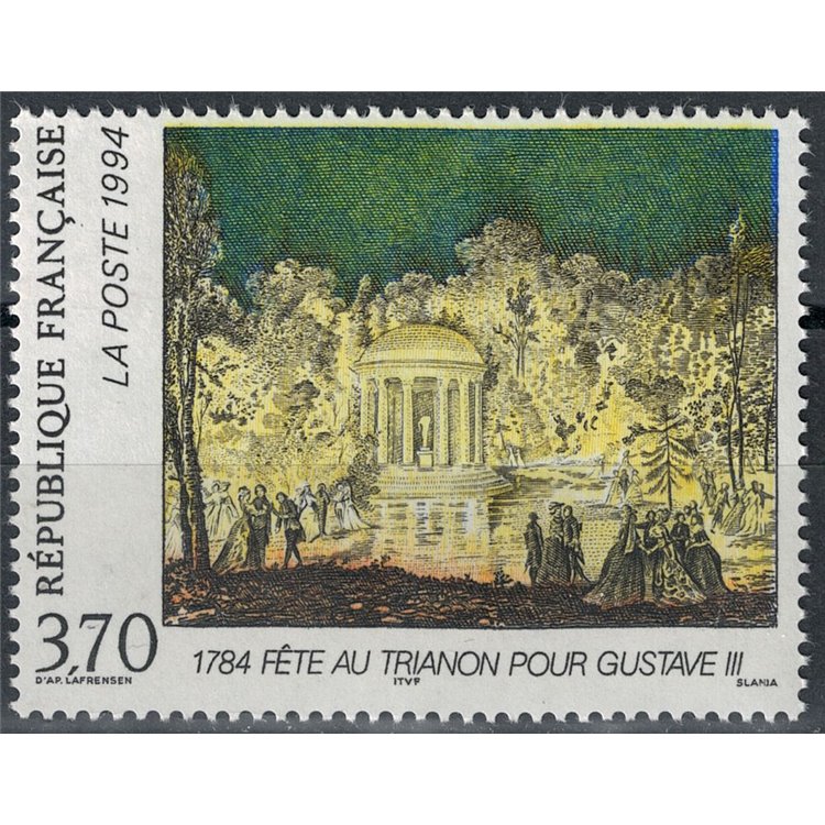 FRANCIA 1994 Arte (Festa al Trianon per Gustavo III) MNH**