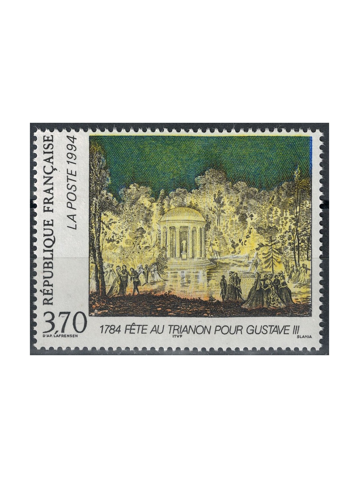 FRANCIA 1994 Arte (Festa al Trianon per Gustavo III) MNH**