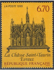 FRANCE 1995 Art (Reliquary of Saint Taurinus of Evreux) MNH**