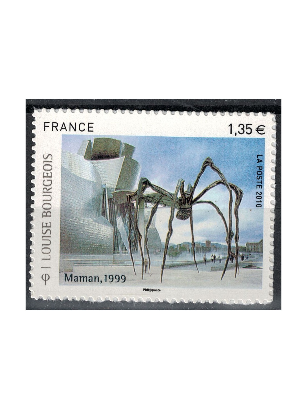 FRANCIA 2010 Arte (Louise Bourgeois) adesivo MNH**