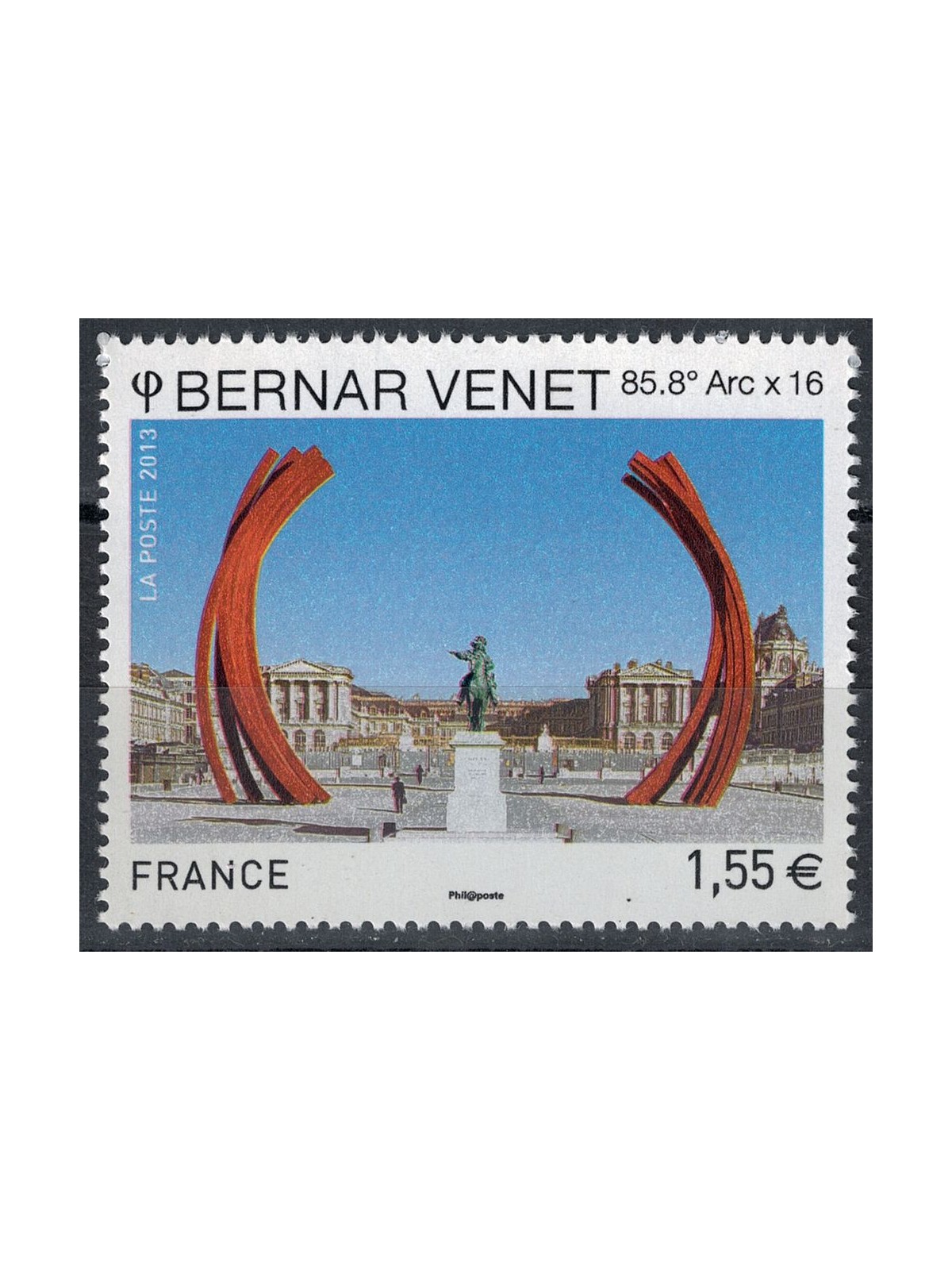 FRANCE 2013 Art (Bernar Venet) MNH**