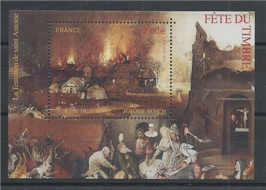 FRANCE 2012 Stamp Festival (Jerome Bosch) s/s MNH**