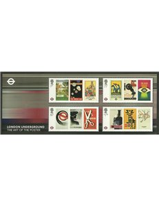 GREAT BRITAIN 2013 London Underground s/s MNH**