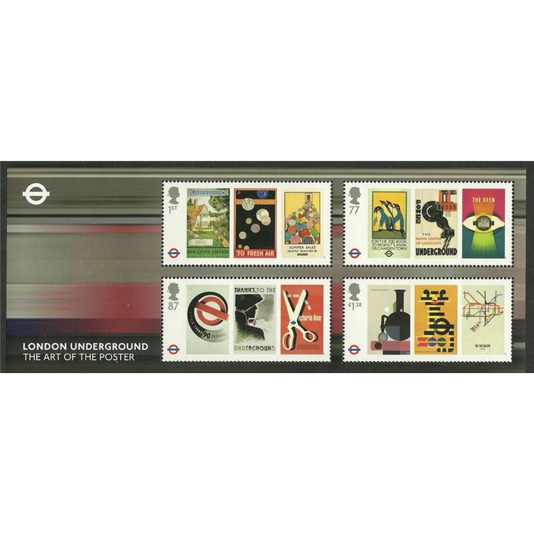 GRAN BRETAGNA 2013 Metropolitana Londra BF MNH**