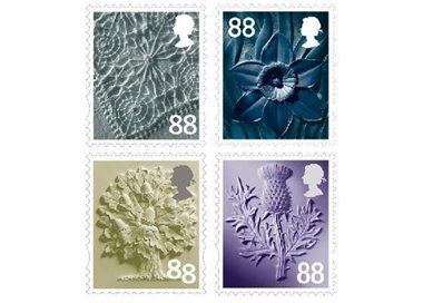 GREAT BRITAIN 2013 Definitive Regional 4v MNH**