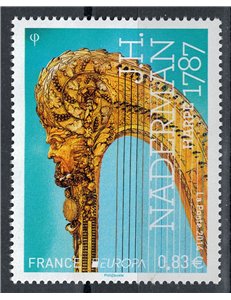 FRANCE 2014 Art (Europe, musical instruments) MNH**