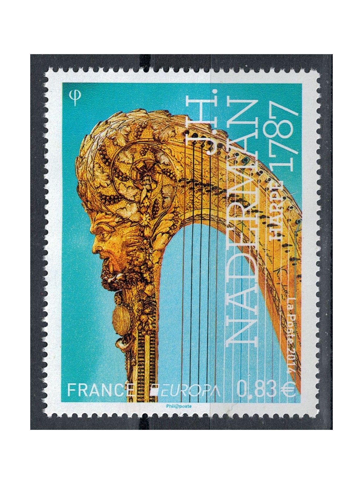 FRANCE 2014 Art (Europe, musical instruments) MNH**