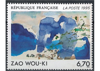 FRANCE 1995 Art (Zao Wou-Ki) MNH**