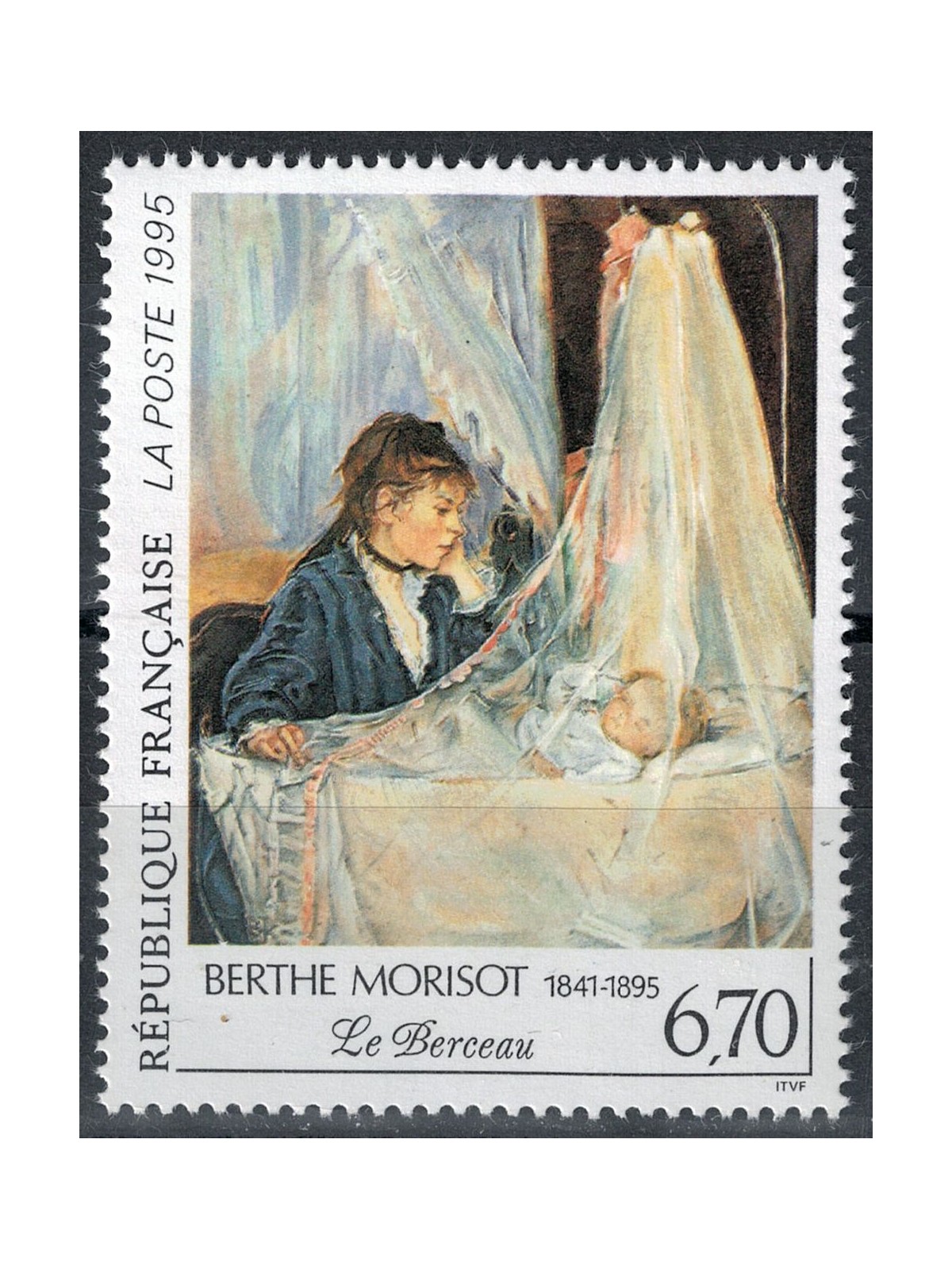 FRANCIA 1995 Arte (Berthe Morisot) MNH**