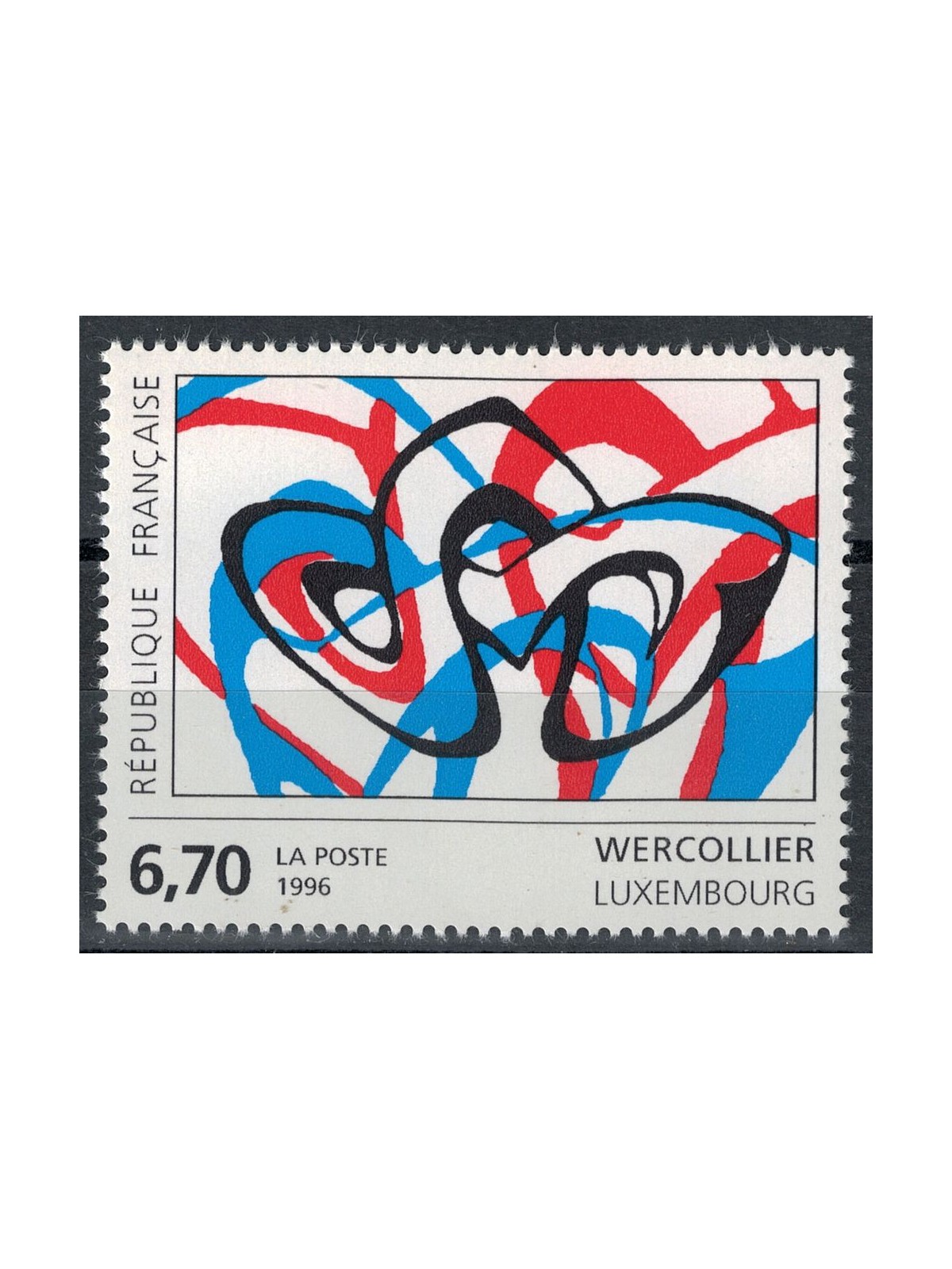 FRANCIA 1996 Arte (L. Wercollier) MNH**